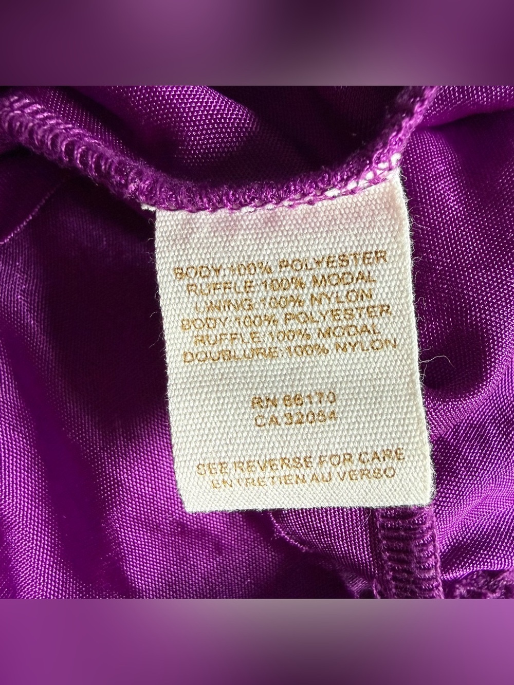 VINTAGE FREE PEOPLE Y2K Purple V-Neck Adjustable Strap S/P Babydoll Camisole - Picture 11 of 14